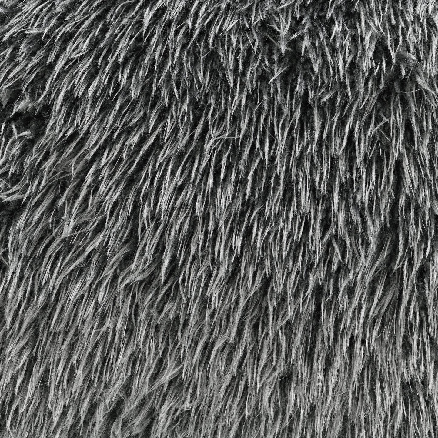 Contemporary Faux Fur Swivel Chair – Plush Shaggy Texture, Full Swivel + Ball Pillows