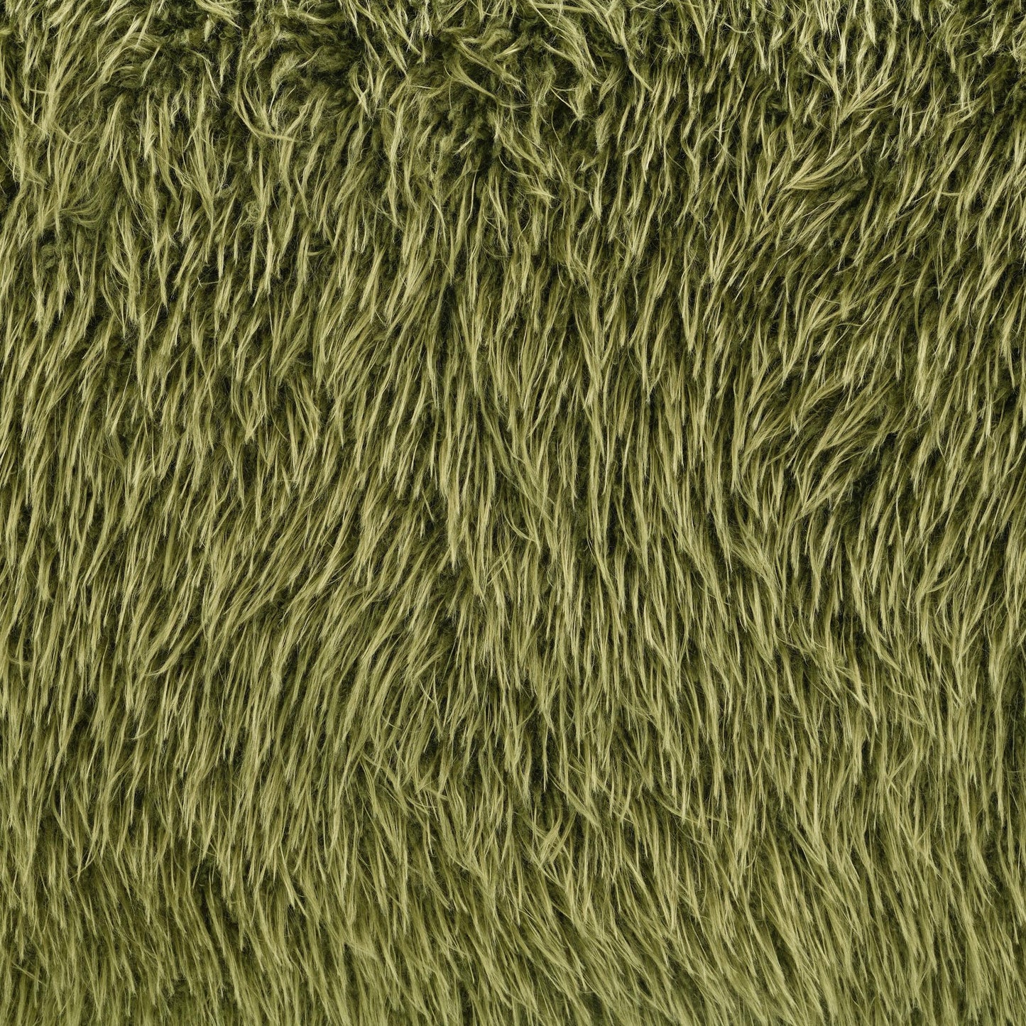 Contemporary Faux Fur Swivel Chair – Plush Shaggy Texture, Full Swivel + Ball Pillows