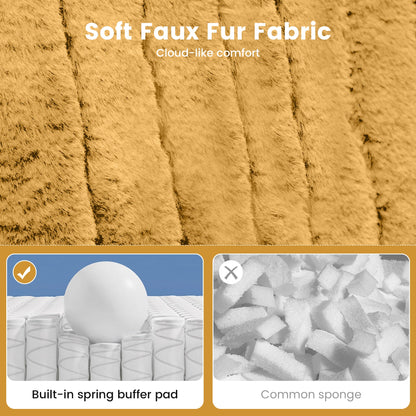 Contemporary Power Glider Recliner w/ Swivel – Pillow Fill, Curved Arms